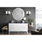 James Martin Vanities Athens 60in Single Vanity, Glossy White w/ 3 CM Charcoal Soapstone Quartz Top E645-V60S-GW-3CSP - alternate 6